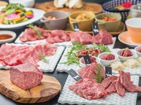 【乾杯ドリンク付き超豪華クリスマスコース】タンの食べ比べやキャビアユッケ、サーロインの焼きすきなど