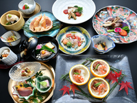 【月替わり】　特撰会席+選べる乾杯酒付　税込24,200円