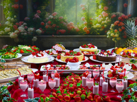 Strawberry Sweet Buffet 2026.January-March "Pearl Palace Sweet Jewelry" Adults