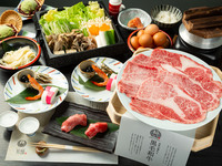 Chrysanthemum course Sukiyaki