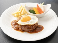 Main Dish ⑥: [Elementary School Students Only] Hamburger Steak 3,500 yen
