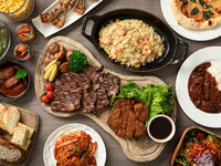 3月【平日/大人】鉄板焼きビーフステーキと彩り九州ランチ&デザートビュッフェ ～旬の味覚でカラダあたたまる温活ランチ～