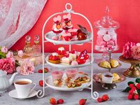 1月おすすめアフタヌーンティー【★お年玉★3時間カフェフリー（平日）】真っ赤な苺づくしのアフタヌーンティー