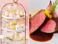 直前割20％オフ！イブ＆クリスマス限定！【ステーキディナー】スパークリングワイン飲み放題！+ホワイトベアのクリスマスアフタヌーンティー