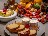 B通常コース＋オリジナルフルーツサンド(1月7日～柑橘コース）