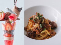 【平日】「パスタ付き大人のご褒美パフェ～Strawberry & Chocolate～」