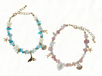 Making a pebble bracelet