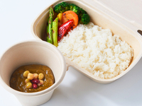 ヴィーガンカレーライス　￥3,500（税金込）※お持ち帰り専用