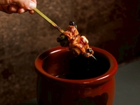 ☆1月より☆【佐田十郎 堪能 8本　選べる〆コース】先付け、串8種、サラダ、逸品2種、選べるお食事、デザートで〆れるコース