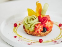 【デザートサンド】季節のフルーツMIX＋ドリンク1杯