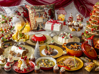＜12月20日～25日限定 ヒルトンブランチ＞★大人10％割引 ★クリスマススペシャルビュッフェ★第１部11:30～13:00 ※2部制(90分) 