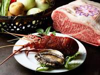 [Regular Price] Dinner Kobe Beef & Seafood Course 53,500 yen