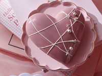 割って楽しむハート型サプライズチョコレート 『 Break My Heart ！パープル』