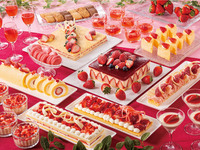 《契約企業様》【大人・写真撮影】ストロベリースイーツビュッフェ（2/21～23、3/14・15）