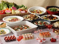 【平日開催/1ドリンク付き】春の訪れを満喫！ランチビュッフェ（2月/3月）～大人～