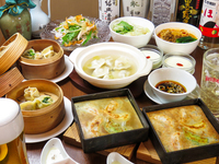 【料理堪能コース】【３Ｈ飲み放題】 ハレの日におすすめ◎贅沢素材本格料理フライパン中華コース♪【歓送迎会/宴会/二次回/パーティ】※要前日までに予約