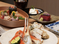 【ディナー】津合蟹コース 1/1~