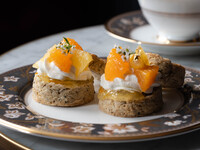 季節のスコーン/紅茶と柑橘（バータイム）