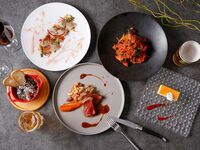 【個室確約★新年会　2時間フリーフロー】　ボリューム満点なパスタ、国産牛サーロイングリル、牛筋赤ワイン煮込みを堪能！