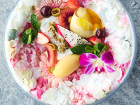 【Lunch Buffet】★窓際席確約★フラワープレート付！前菜など13種＋お米料理＋1ドリンク付5000