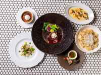 (Time Sale) [Dinner] Dinner Set 6 Course + Free Kyoto Beef Sirloin Upgrade + 2 Drinks (Limited Time Sale: 1/5 - 2/28)