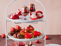 【土日祝・ランチ付】ストロベリー＆チョコレートのアフタヌーンティーwithハーゲンダッツ（カフェフリー2/4～）