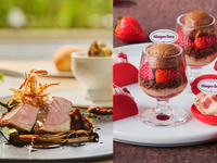 【平日】＊ランチコース付き＊ストロベリー＆チョコレート アフタヌーンティー withハーゲン ダッツ（食後カフェフリーつき）