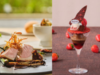 【平日】ハーゲンダッツの贅沢いちごパフェ《ミニサイズ》付きランチコース（食後カフェフリー）