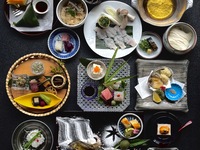 【藤】川床懐石18,500円 (10品)