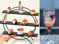 【1/4〜4/30】いちご日和アフタヌーンティー＋苺と桃のスパークリングカクテル