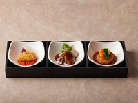 伝統の料理3種食べ比べ