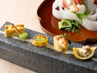 日本料理会席 「簾（れん）」　乾杯用１ドリンク付き