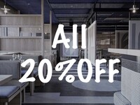 (Time Sale) 20% OFF coupon! Reserve a seat only（Dinner・WD）