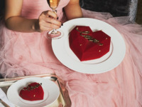 [Valentine's Day] Diamond Heart Cake 8cm