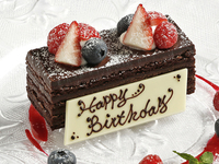 バルディコース全7品＋チョコレートケーキ　メッセージ付き記念日利用等にお薦め￥27,000 　4/1～