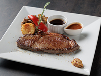 【2/1～3/31】牛ロースステーキ（160g）ジャポネソースとグレイビーソース