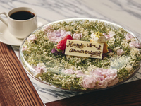 【記念日Special Course】乾杯酒とフラワープレート付き メインは飛騨牛に変更、濃厚ビスクリゾットもついた贅沢な George’s Dinner Course