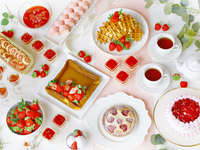 【土日祝】＼いちごスイーツダイニング2026 Part2！いちご×ホワイト／※11：00～12：30