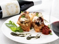 【土日祝：ランチスペシャルコース】豊洲市場直送素材の前菜とパスタやダブルメインなど全5品