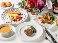 [Anniversary Filet Course] Includes a total of 8 dishes including a USDA Prime filet steak and a dessert with a message + 1 drink. From February 1st.