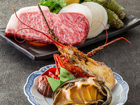 4/1～【活鮑＋選べる特選和牛】黒瀬（くろせ）