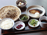 [Lunch Set] Grilled Fish and Soba Set