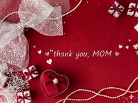 【母の日特別コース】カーネーションフラワーボックスデザート付きディナーコース※メッセージプレート対応可能。