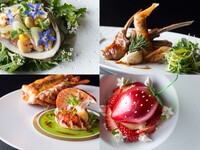 【MENU DÉGUSTATION】 期間限定 春のデギュスタシオンコース・ノンアルコールペアリング付＜数量限定＞