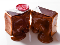 2026【バレンタイン】フォンダン キュブ ショコラ／Fondant Cube Chocolat　　　（テイクアウト）　★季節限定★