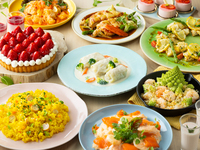 2.3月/土日祝日ランチビュッフェ　「スプリングハーモニー」　※9０分制