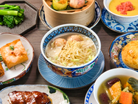 [Dim sum course] Hong Kong medicinal soup, 8 courses centered on chef's recommended dim sum