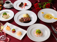 【DINNER】BENJAMIN バレンタインコース 全6品