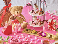 【ハート×チョコアフタヌーン】ときめくスイーツ&セイヴォリー+2時間カフェフリー+季節のパスタ