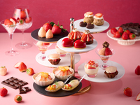 【7種いちごの食べ比べ】ストロベリー&チョコレートアフタヌーンティー
